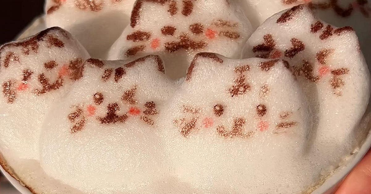 3D Cat Latte Recipe | Samsung Food App