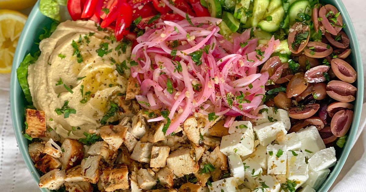 Mediterranean Chicken Salad Recipe | Samsung Food App