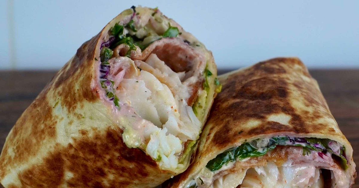 Fish n’avocado wrap Recipe | Samsung Food App