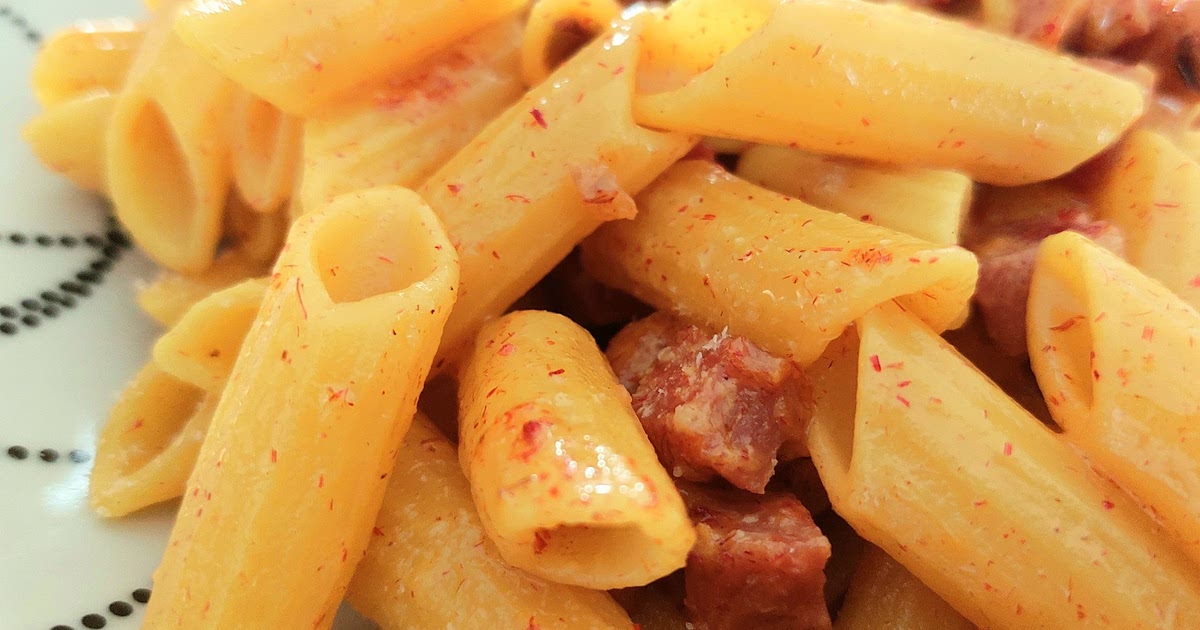 Pasta - Salame, pecorino and saffron Recipe | Samsung Food App