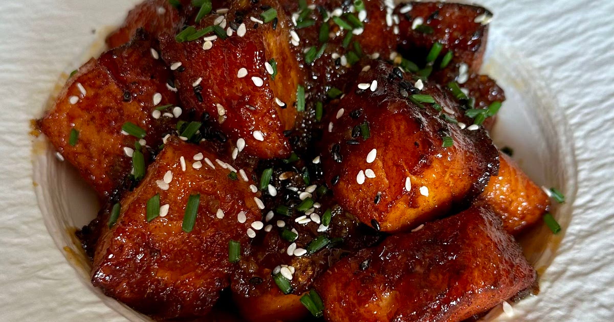 Honey Garlic Salmon Bites Recipe | Samsung Food App