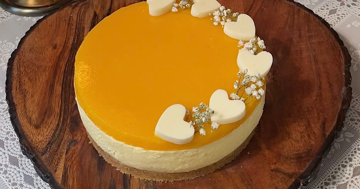 6” Mango cheesecake recipe (no bake) Recipe | Samsung Food App