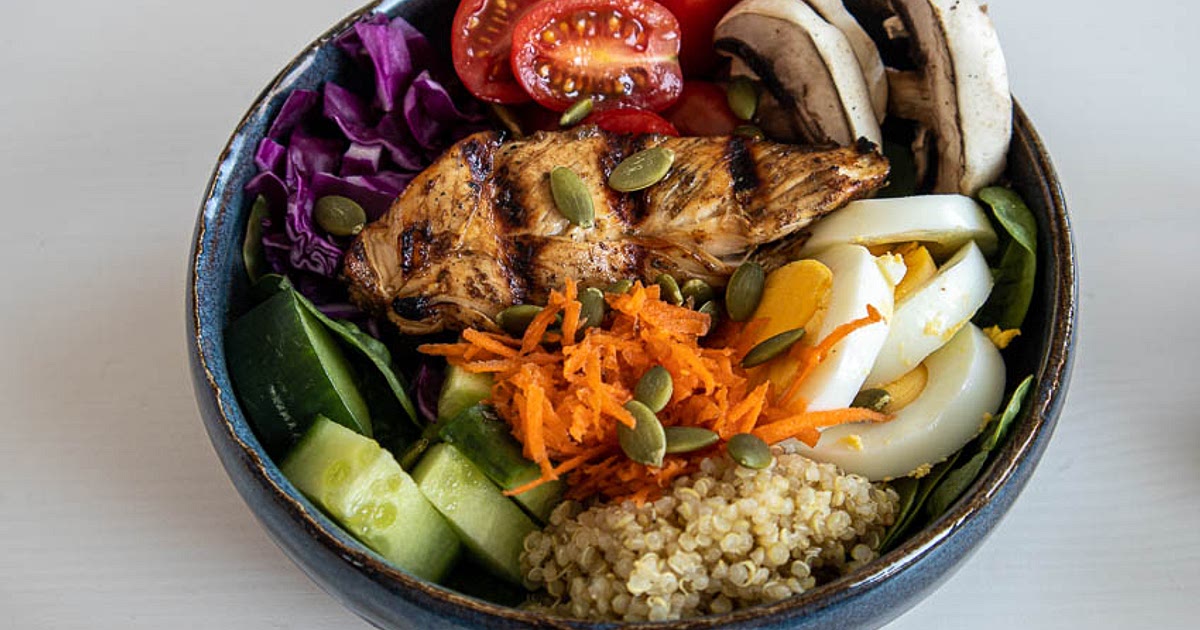 Nourish Bowls with Sweet and Spicy Miso Dressing Recipe | Samsung Food App