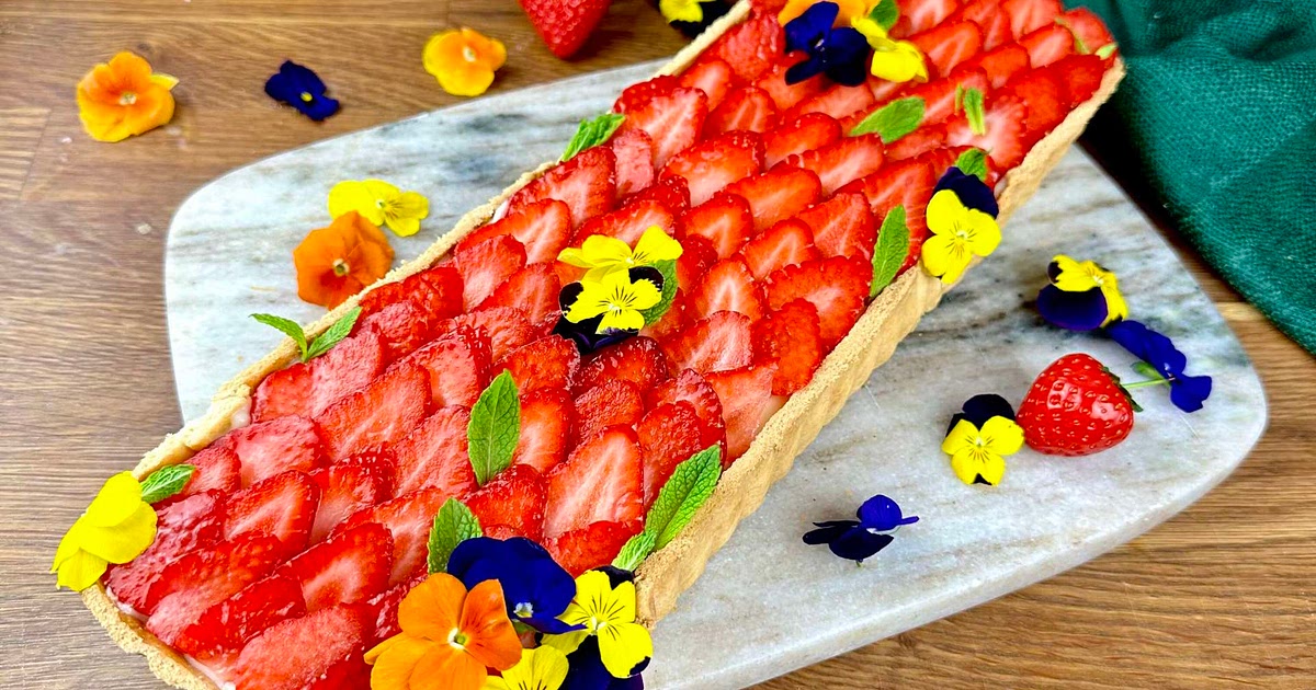 Strawberry Tart Recipe | Samsung Food App