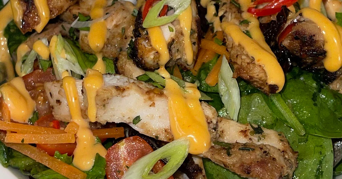 Spicy Thai Chicken Salad Recipe | Samsung Food App