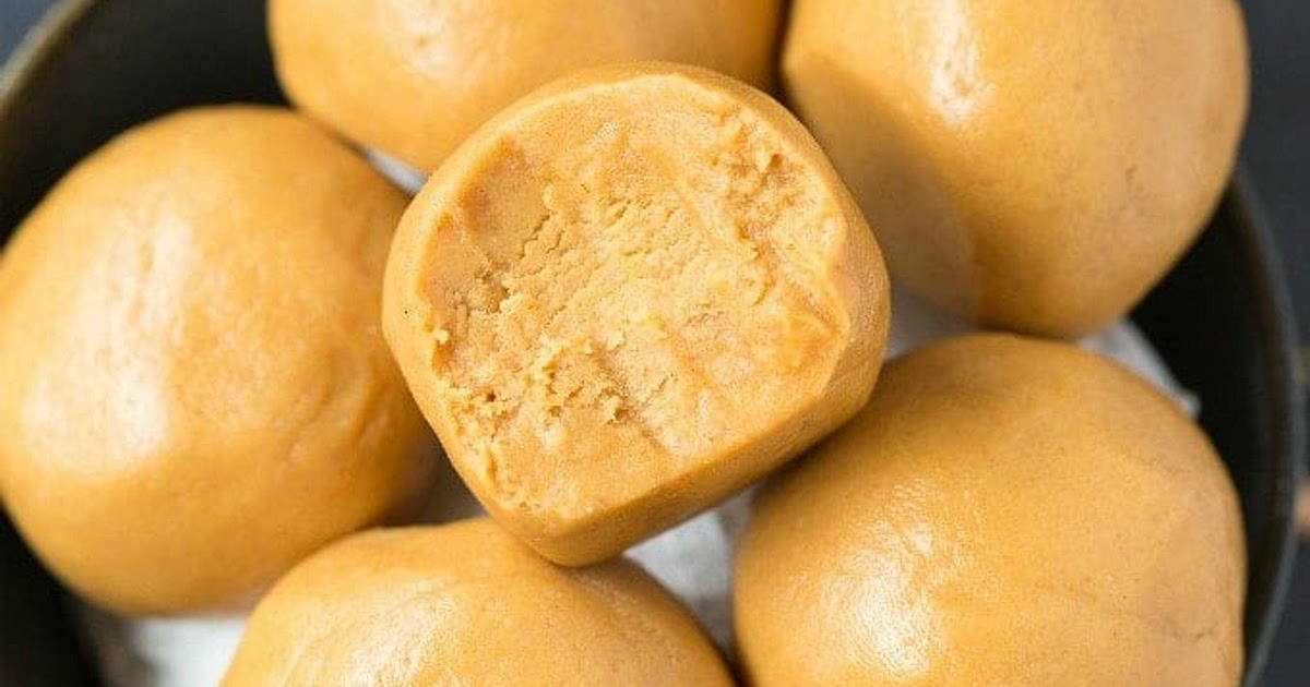 3-ingredient No Bake Keto Peanut Butter Balls (Paleo, Vegan, Low Carb ...