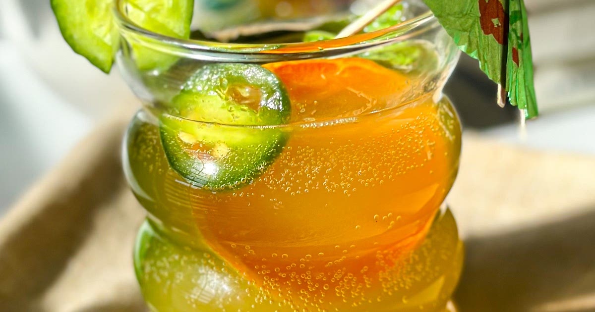 Jalapeno Cucumber Mint Mocktail Mojito Recipe | Samsung Food App