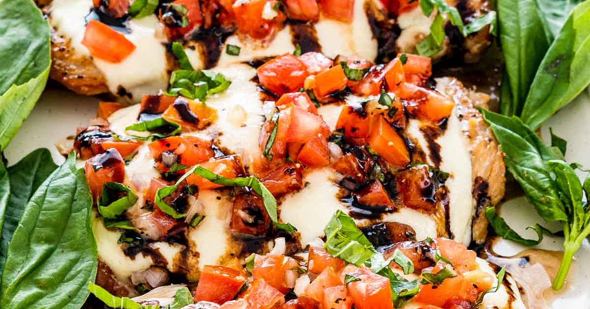 Bruschetta Chicken Recipe | Samsung Food App
