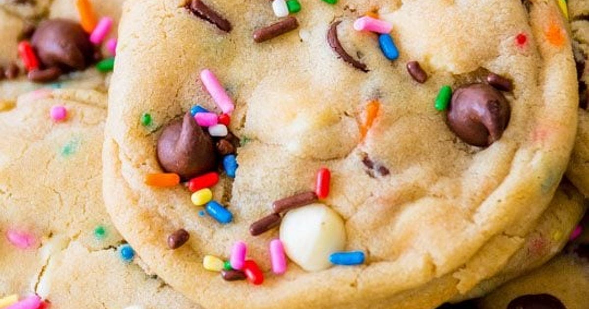 Cake Batter Chocolate Chip Cookies Recipe | Samsung Food App