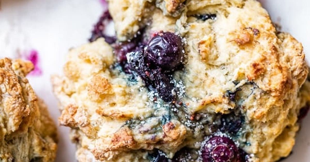 Low Fat Blueberry Scones Recipe | Samsung Food App