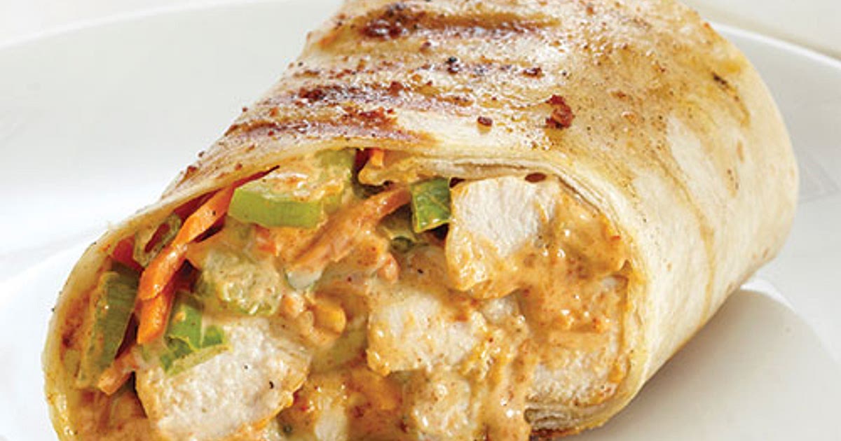 Grilled Buffalo-Style Chicken Wraps Recipe | Samsung Food App