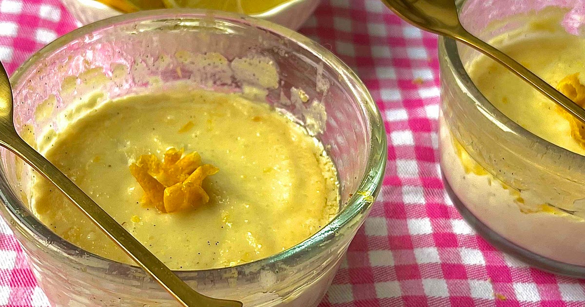 Coconut Lemon Pots - Dairy free Recipe | Samsung Food App