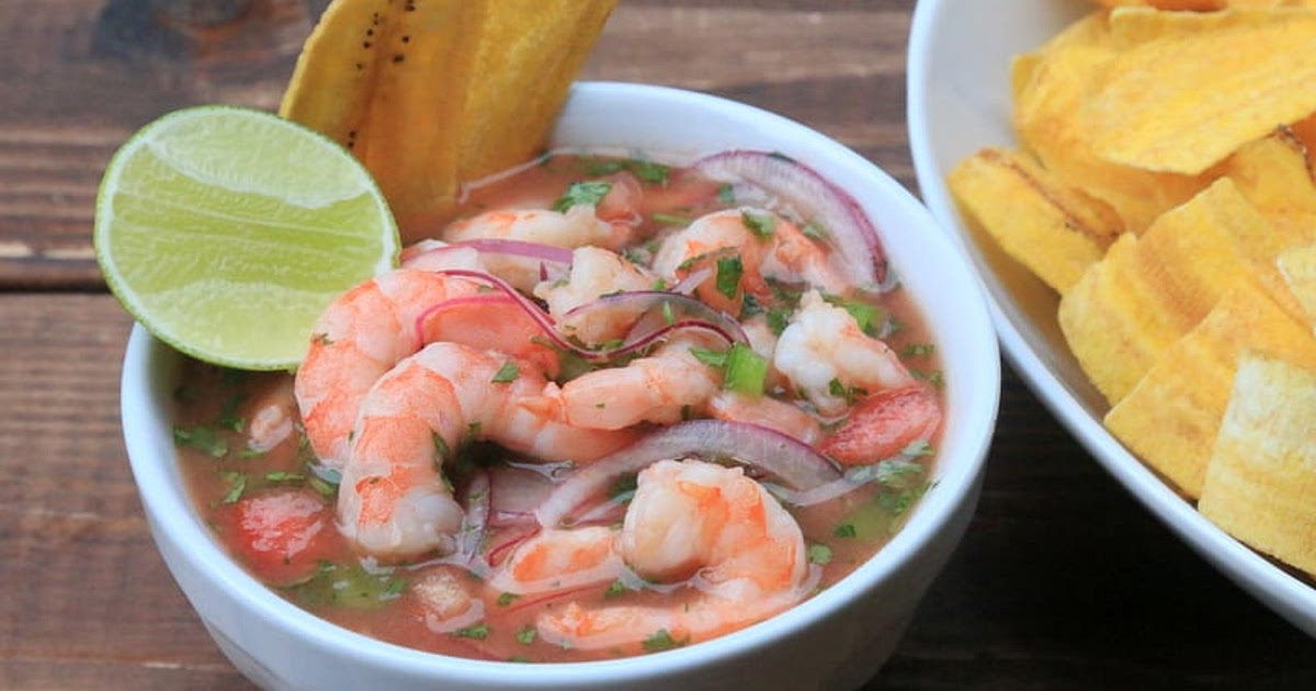 Ecuadorian shrimp ceviche {Ceviche de camarón} Recipe | Samsung Food App