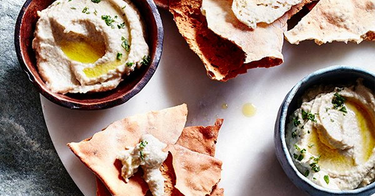 Baba ganoush with cumin crispbreads Recipe | Samsung Food App