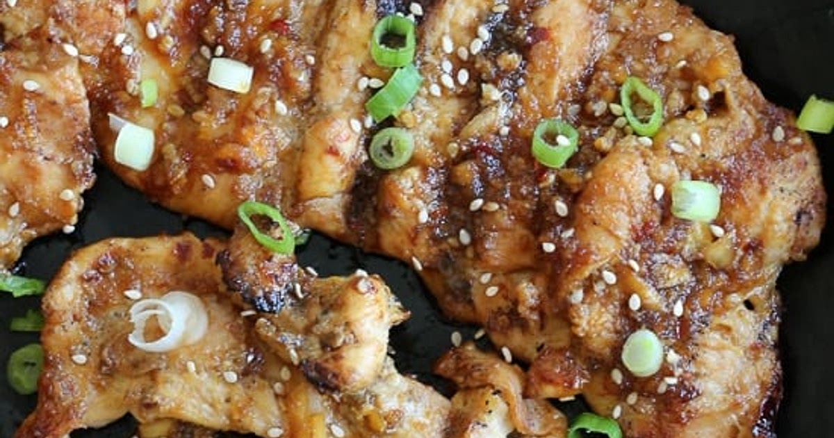 Korean Grilled Chicken Breasts Recipe | Samsung Food App