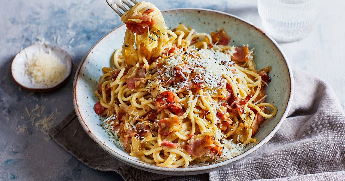 Spaghetti carbonara Recipe | Samsung Food App