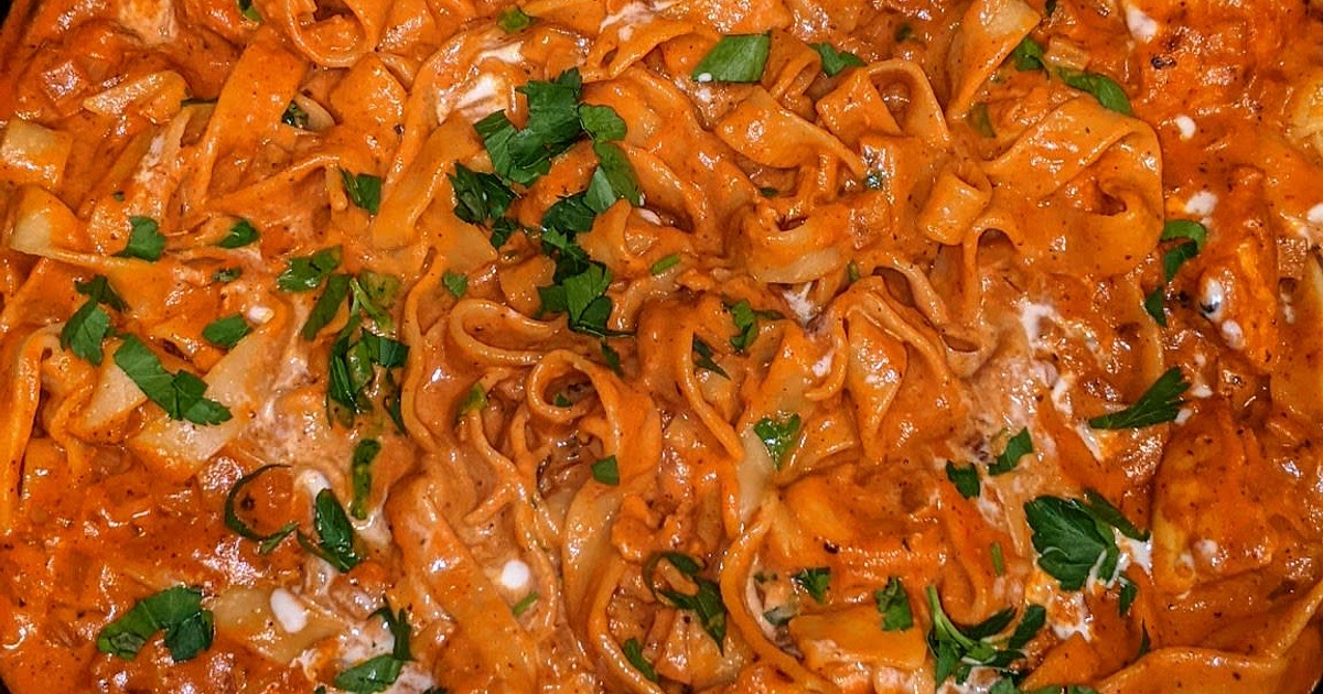 Butter Chicken Pasta Recipe | Samsung Food App