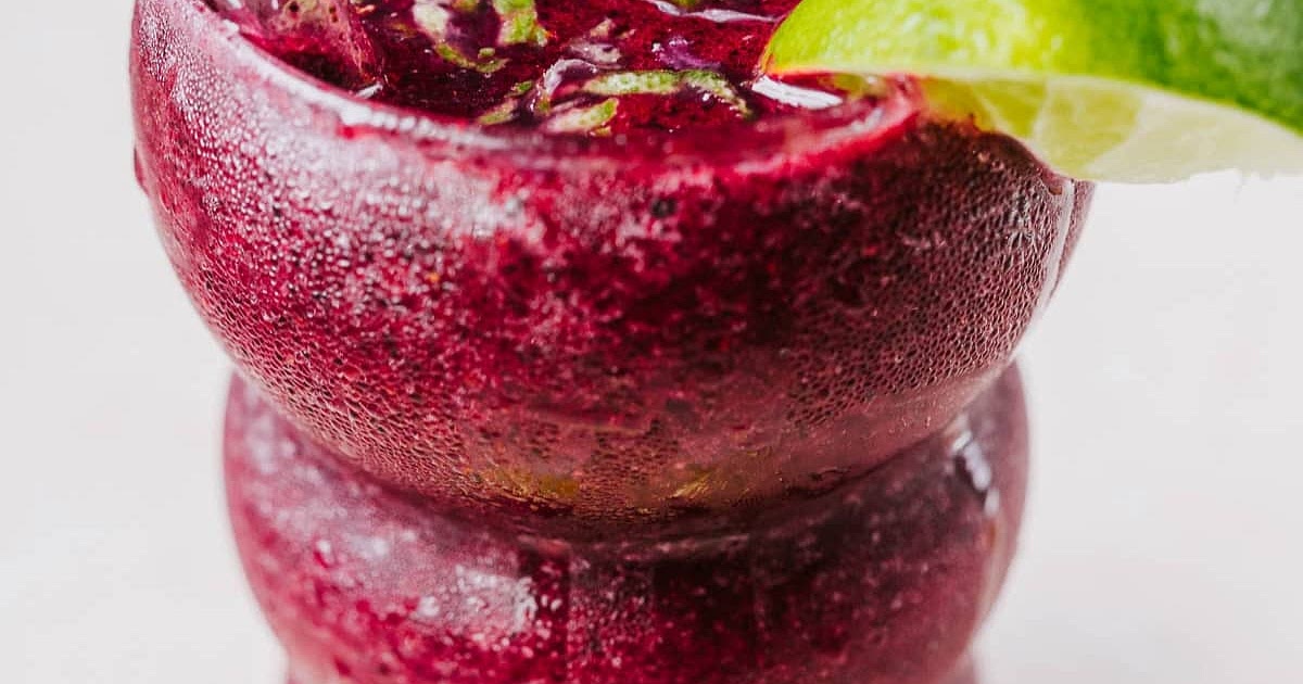 Frozen Blueberry Margarita Mocktail Recipe | Samsung Food App