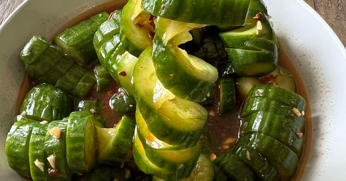 Spiral Cucumber Salad Recipe | Samsung Food App