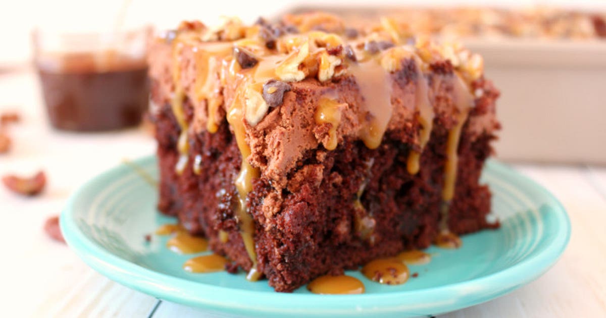 Chocolate Poke Cake Recipe | Samsung Food App
