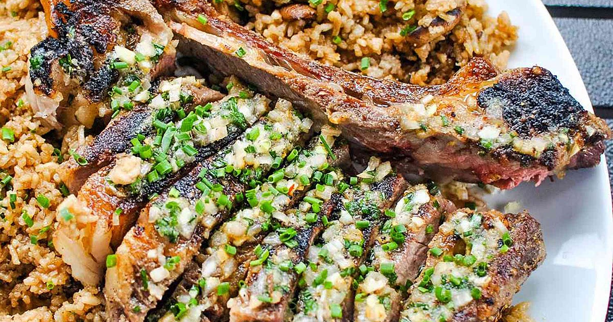 Grilled Tomahawk Steak Recipe | Samsung Food App