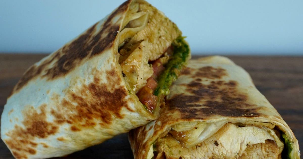 Chicken pesto burrito Recipe | Samsung Food App