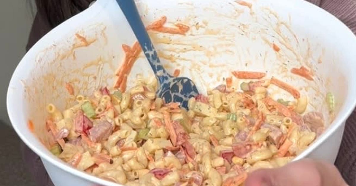 Ham & cheese pasta salad Recipe | Samsung Food App