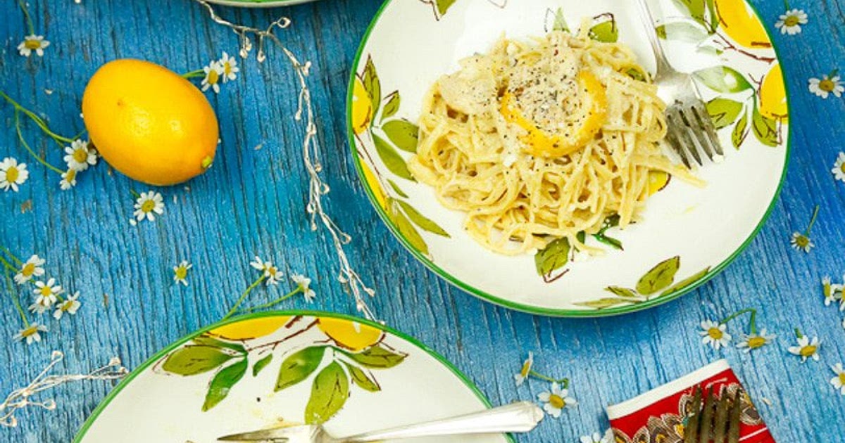 Creamy Lemon Pasta With Chicken Recipe | Samsung Food App