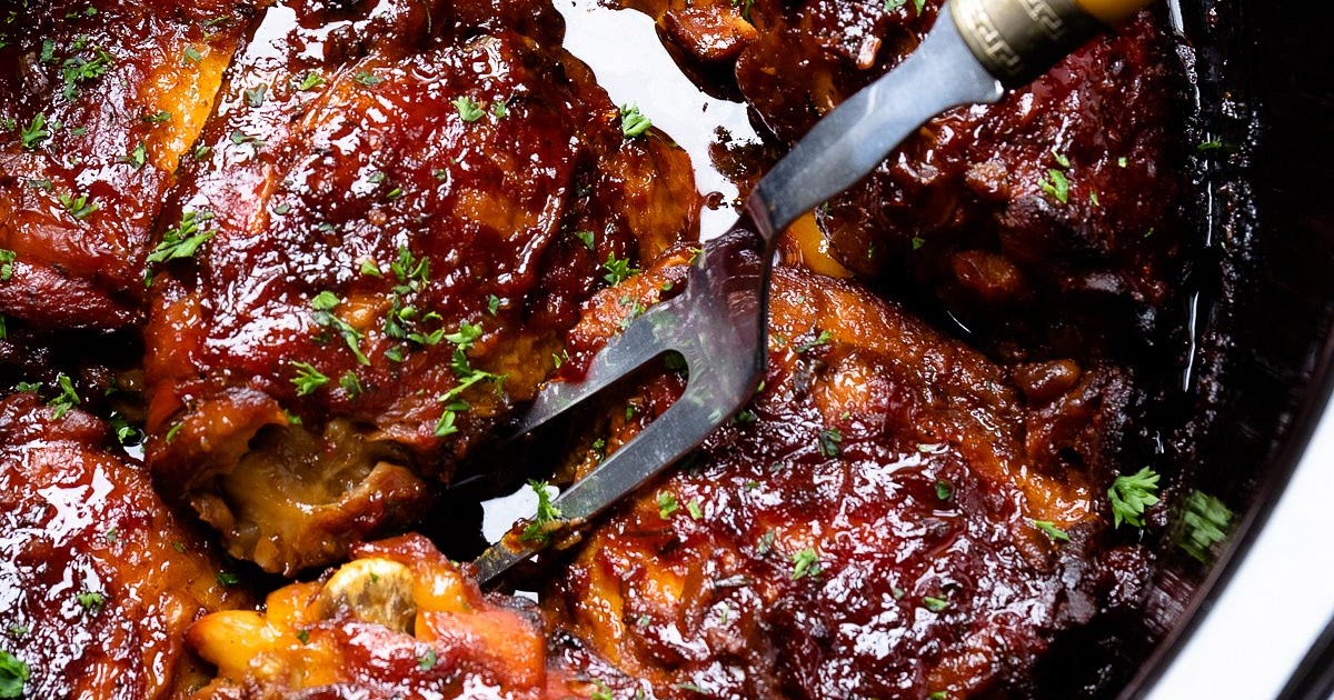 Crock Pot Chicken Thighs Recipe | Samsung Food App