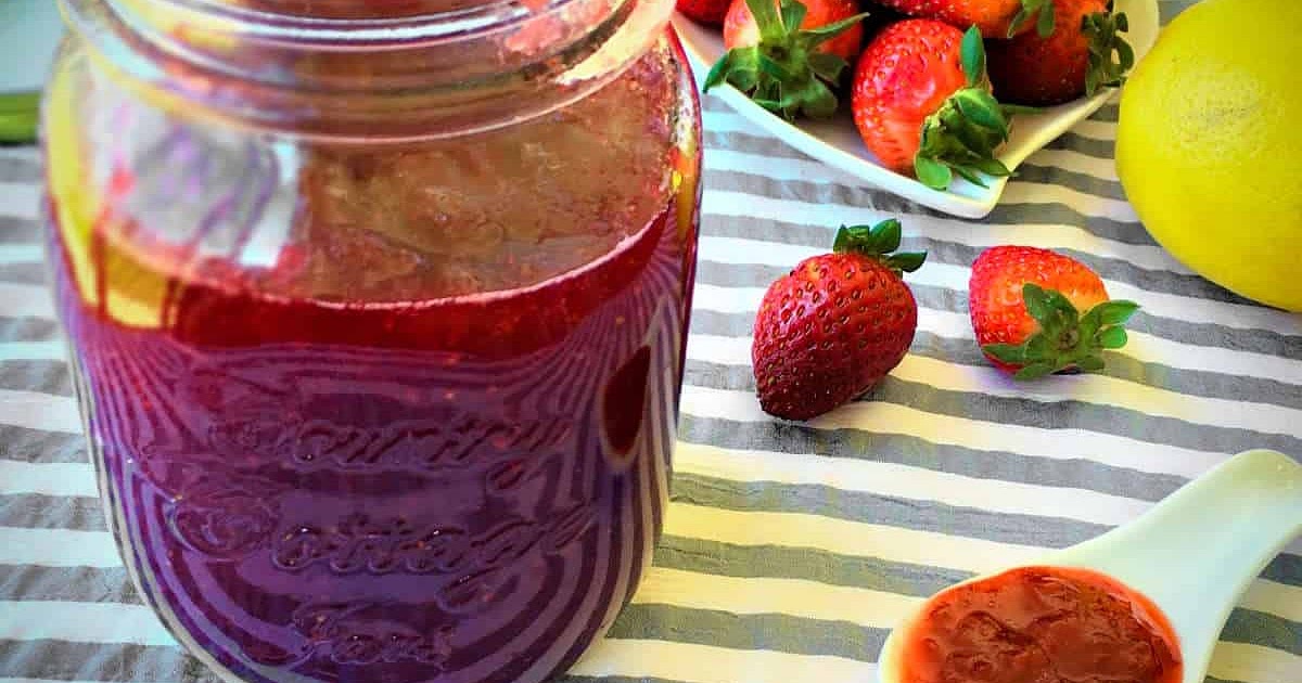 Strawberry Ginger Jam (No Pectin) Recipe | Samsung Food App