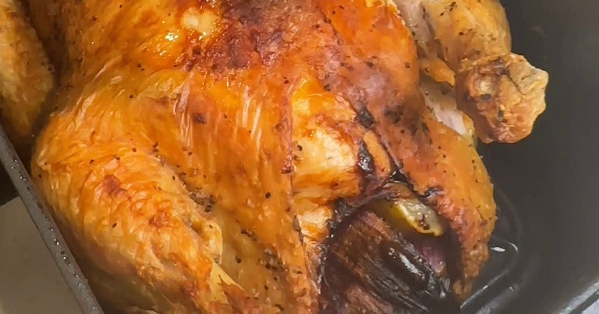 Air Fryer Roast Chicken Recipe | Samsung Food App