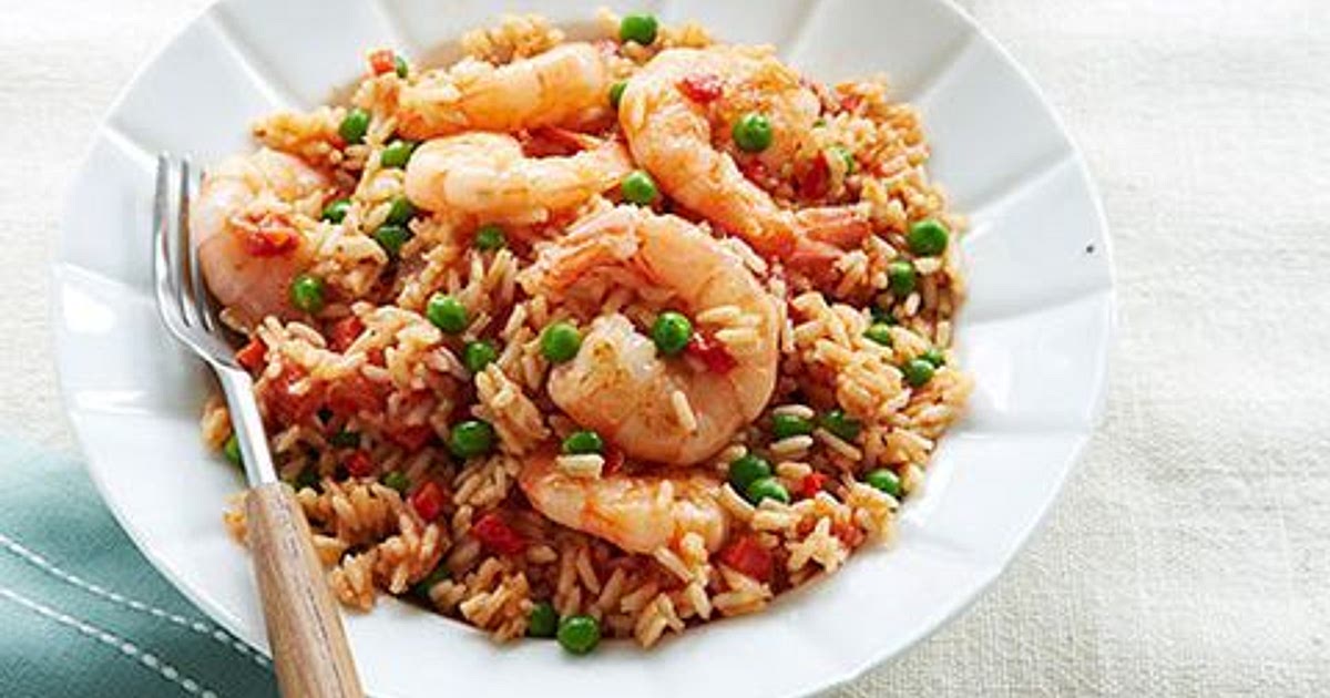 Easy Shrimp Paella Recipe | Samsung Food App