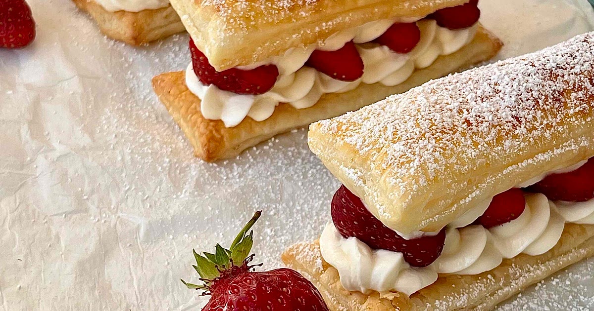 Strawberry Cheesecake Puffs Recipe | Samsung Food App