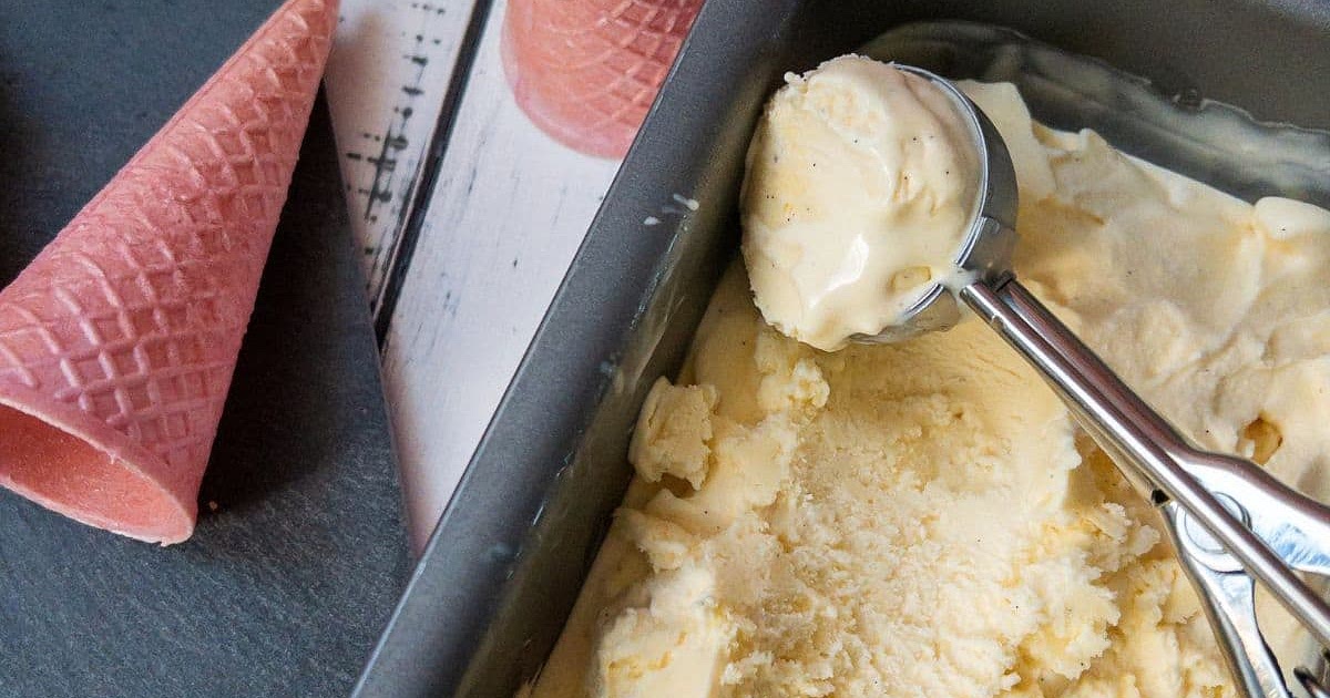 Copycat KitchenAid Vanilla Ice Cream with Eggs Recipe | Samsung Food App
