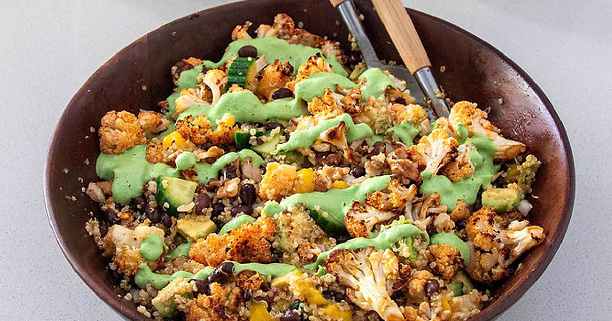 ROASTED CHIPOTLE CAULIFLOWER SALAD Recipe | Samsung Food App