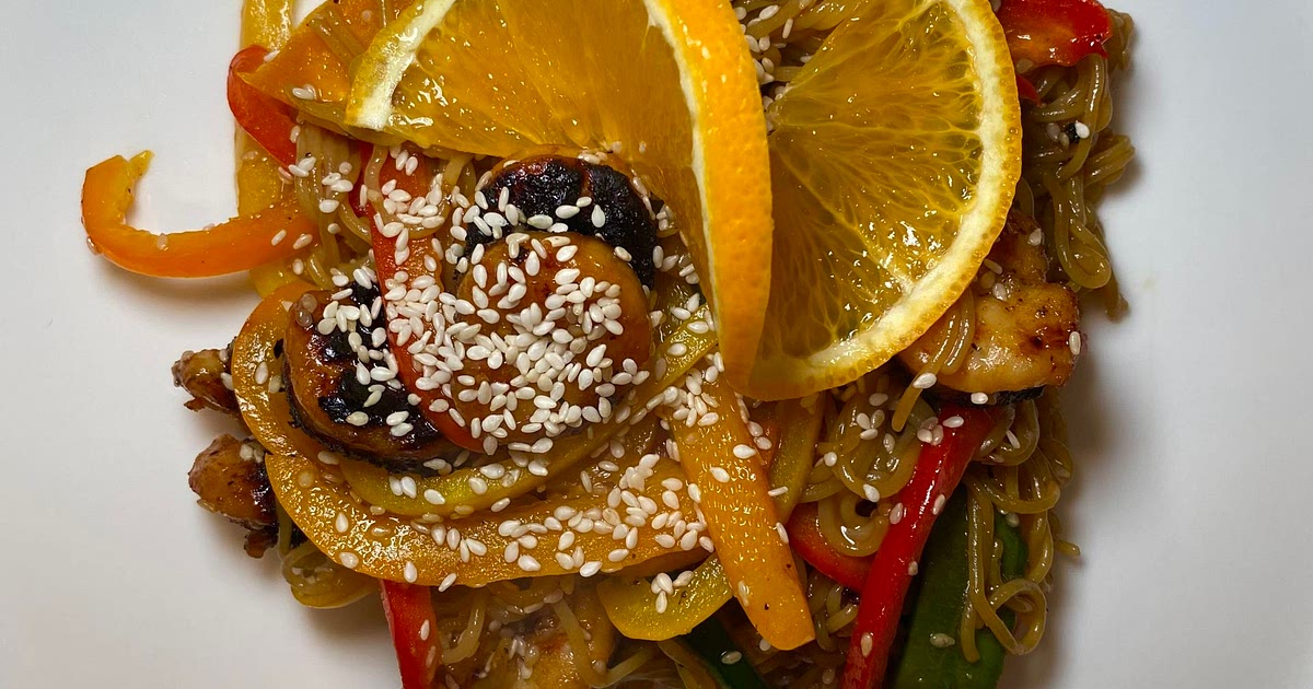 Teriyaki Shrimp Noodles Recipe | Samsung Food App