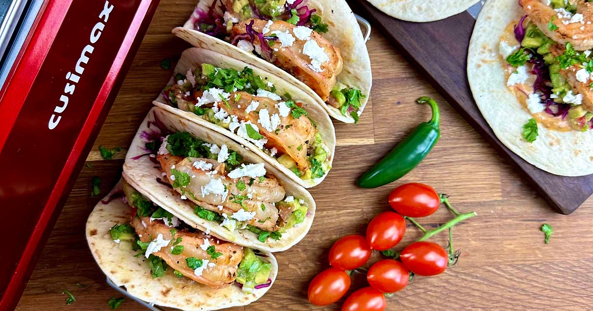 Grilled Shrimp Tacos Recipe | Samsung Food App