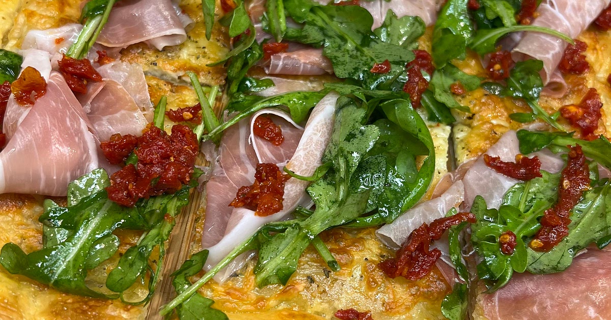 Prosciutto Puff Pastry Flatbrad Recipe | Samsung Food App