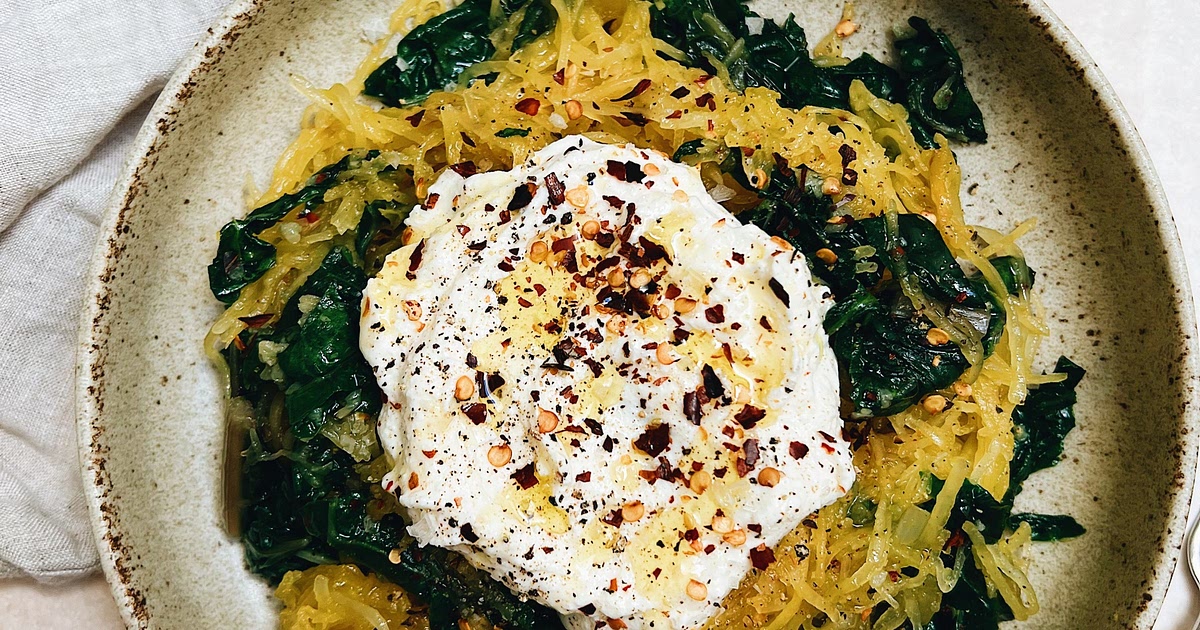 Garlic Butter Spaghetti Squash With Ricotta Recipe | Samsung Food App