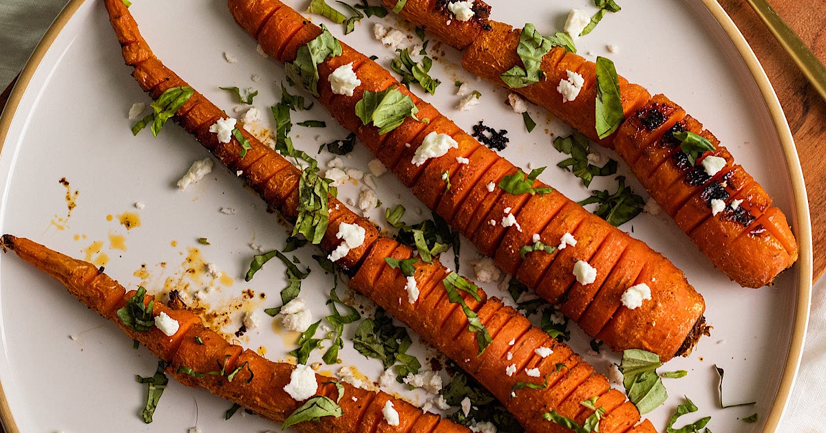 Baked Hasselback Carrots Recipe | Samsung Food App