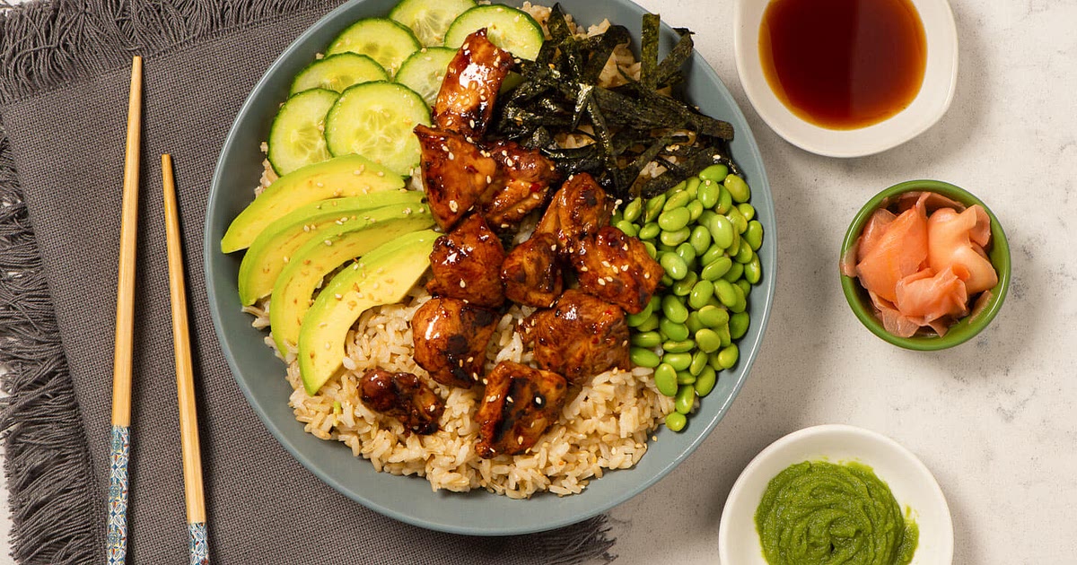 Chicken Poke Bowl Recipe | Samsung Food App