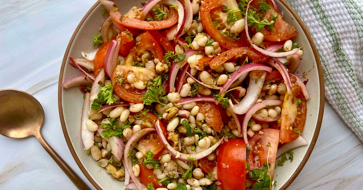 Navy Bean Piyaz Recipe | Samsung Food App