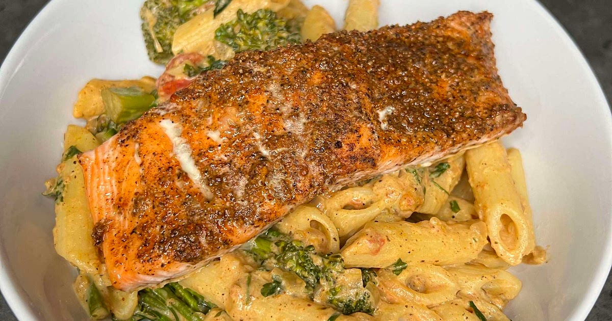 Creamy Salmon & Broccoli Pasta Recipe | Samsung Food App
