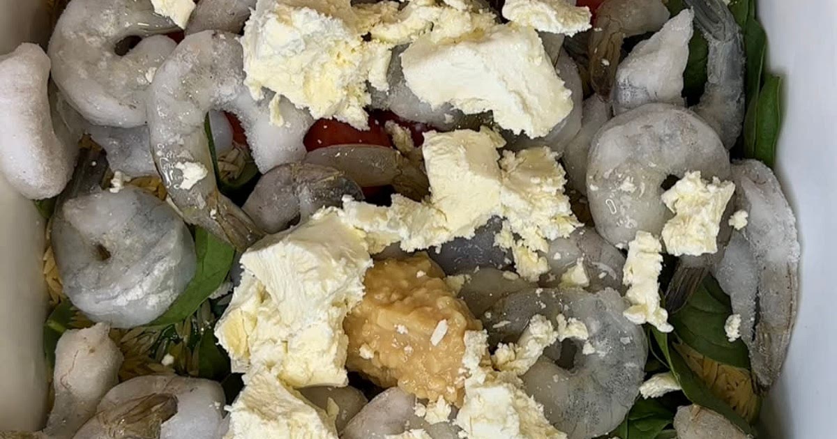 Garlic prawn risoni bake Recipe | Samsung Food App