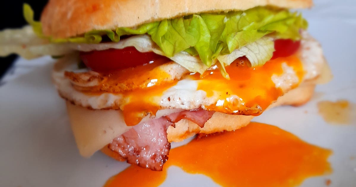 Extremely Easy Homemade Breakfast Burger Recipe | Samsung Food App