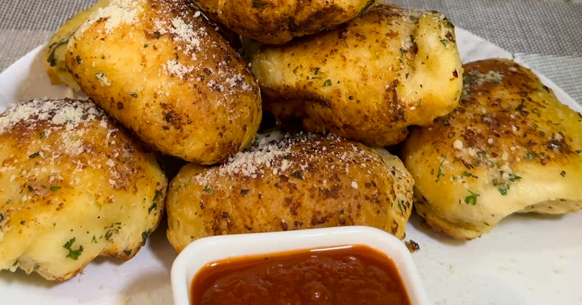 Air fried pizza bombs Recipe | Samsung Food App