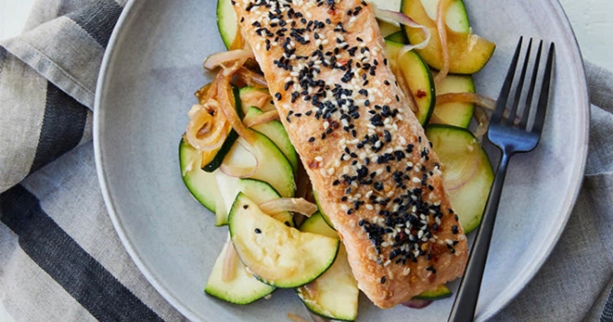 Sesame Ginger Salmon Recipe | Samsung Food App