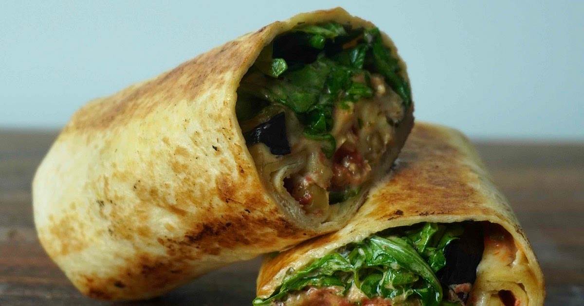 Cheesy eggplant burrito Recipe | Samsung Food App