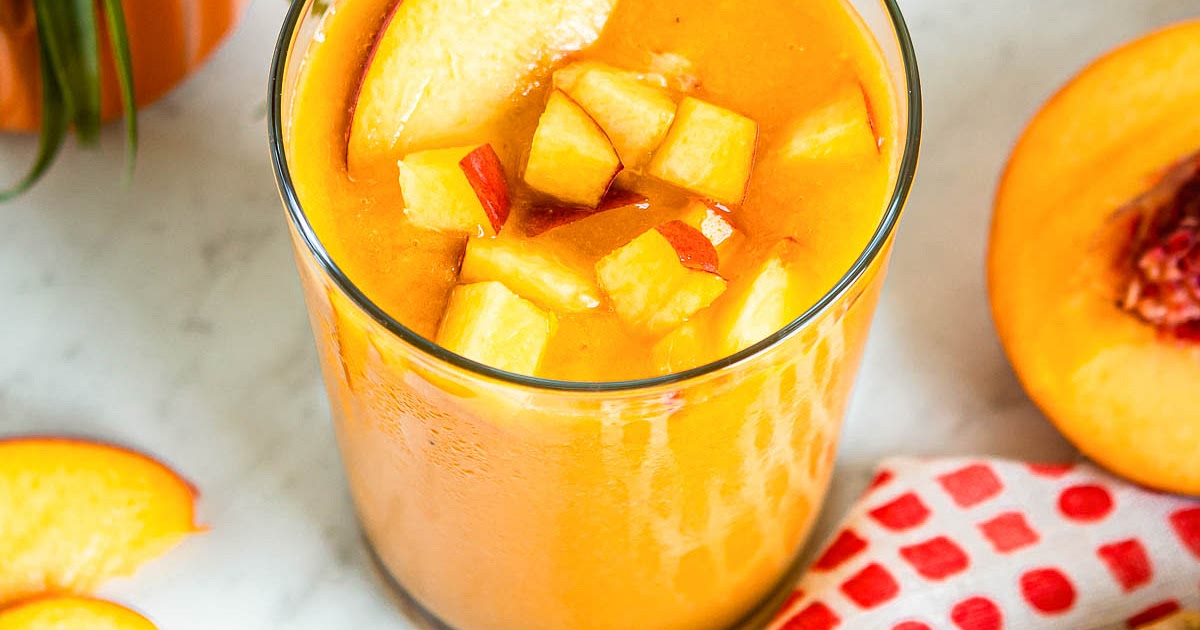 Peach Smoothie Recipe | Samsung Food App