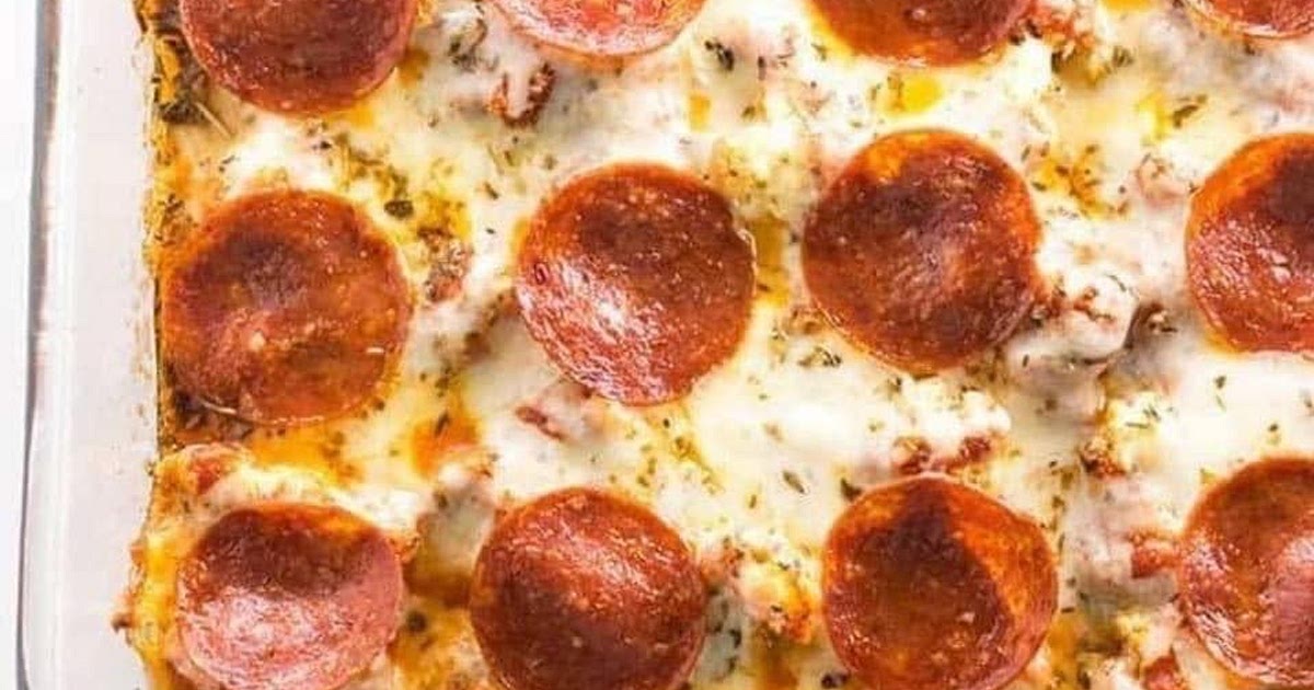 Cauliflower Pepperoni Pizza Casserole Recipe | Samsung Food App